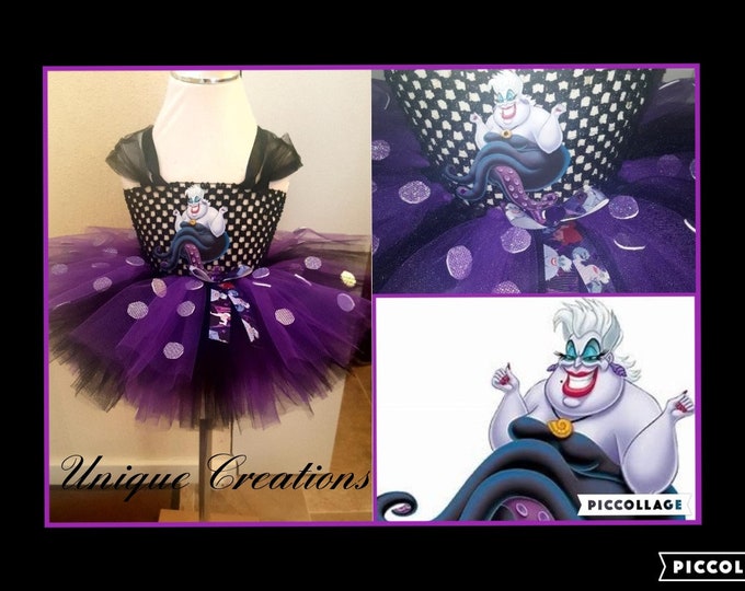 Ursula inspired tutu dress