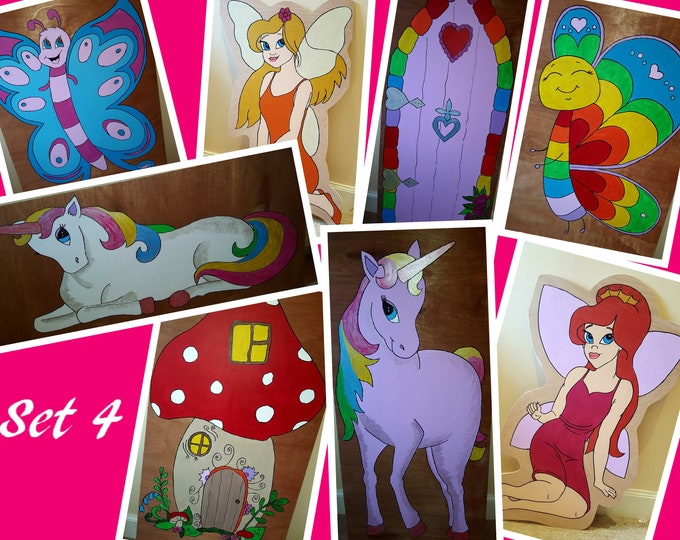 Hire Fairy & Unicorn SET 4 for your party/ gala day theme