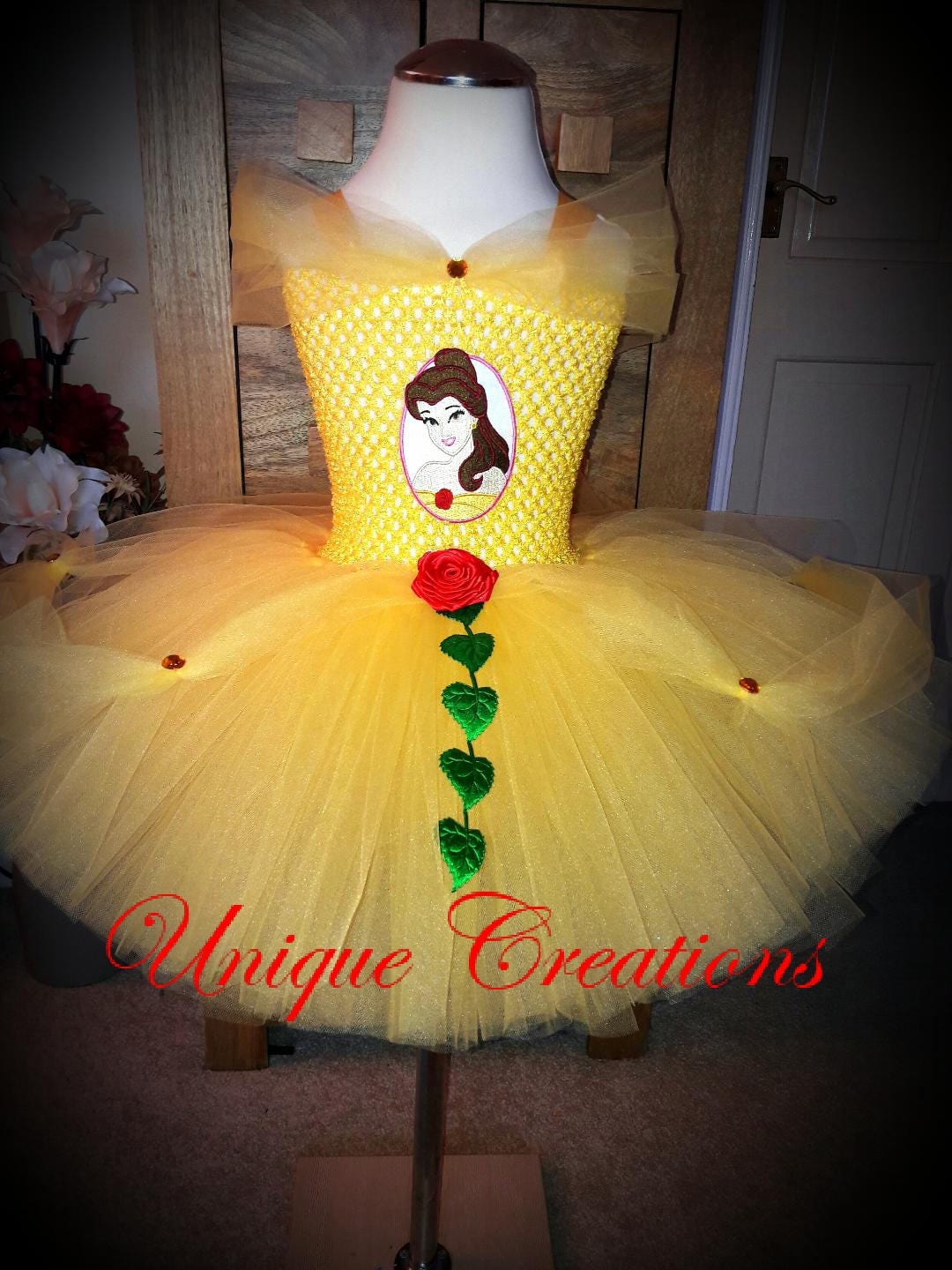 princess belle tutu dress