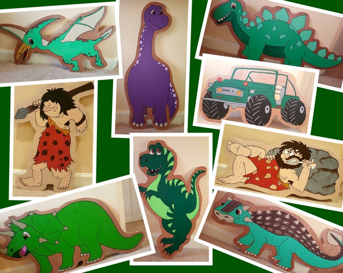 Hire the Dinosaur theme for your party theme/ gala day decorations