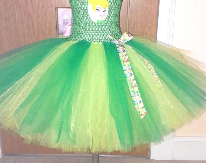 Tinkerbell inspired tutu dress