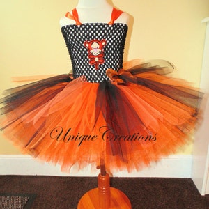 Tigger Inspired Tutu Dress With 6 Layers of Tulle and - Etsy