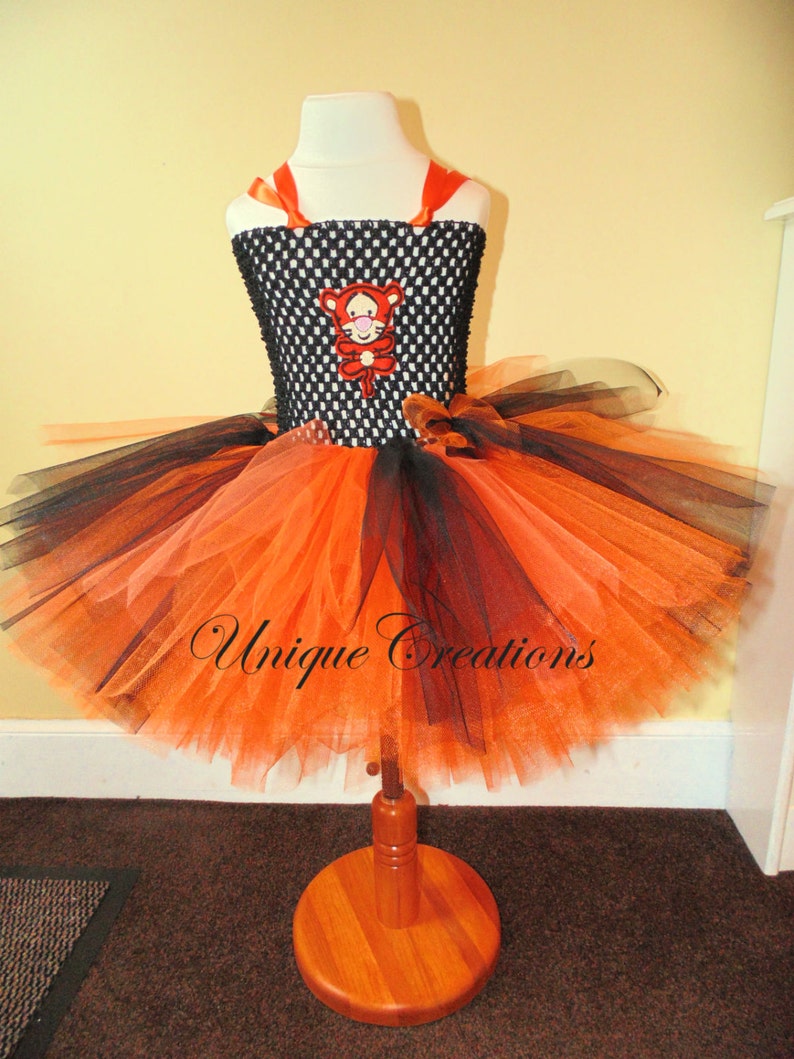 TUTU TIGERS CHECK DRESS