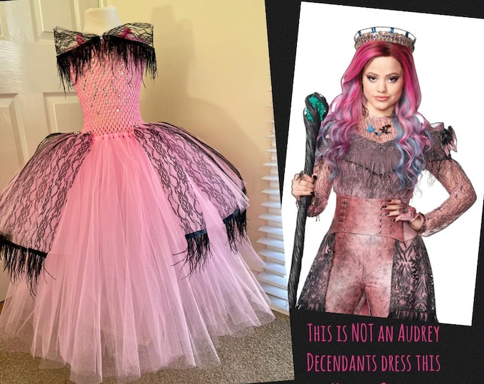 Audrey from Descendants inspired tutu dress( not Audrey dress)