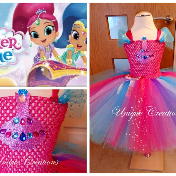 Multi Shine Tutu Dress