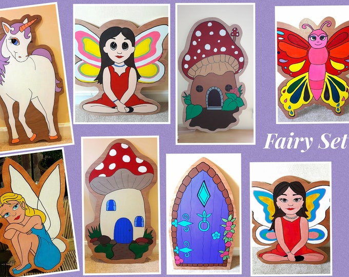 Hire Fairy & Unicorn theme set 1 for your party theme/ gala day decorations