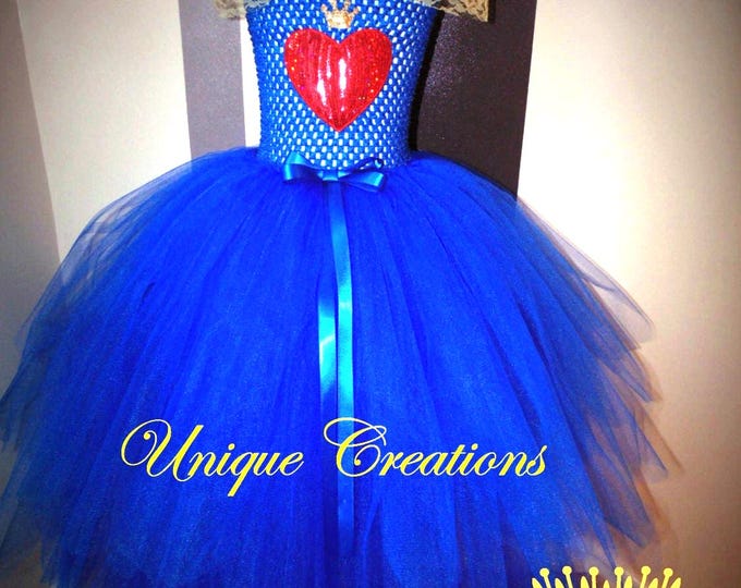 Evie from Descendants inspired coronation tutu dress