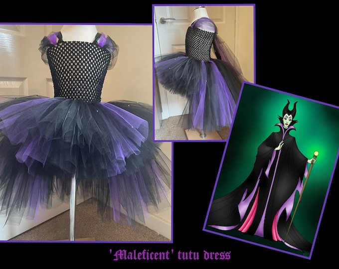 Maleficent inspired tutu dress