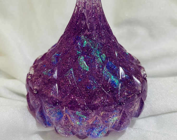 Aurora Borealis/ iridescent trinket holder