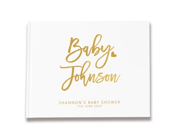 Baby Shower Sign In Book Etsy
