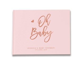 Baby Shower Guest Book Etsy Baby Shower Guest Book Etsy
