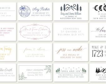 Return Address Labels Personalised, Custom Envelope Sticker, New Home Owners, Real Estate Gift