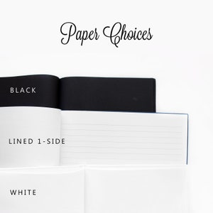 Fairy Tale Wedding Guest Book Once Upon a Time White and Gold 50 Sheets of Paper Color Choices Available Design: PBL080 image 7