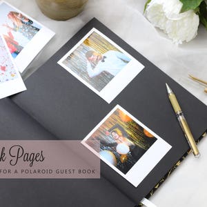 Fairy Tale Wedding Guest Book Once Upon a Time White and Gold 50 Sheets of Paper Color Choices Available Design: PBL080 image 8