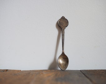 vintage metal spoon, Polish vintage, spoon, decoration spoons, tea spoon, tiny spoon, little spoon, silverplated