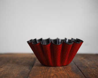 Vintage Red Baking Mold, Cake Shape
