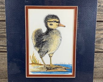 Ducks Unlimited print HEADS UP Jerry Newman 33x25.5 SIGNED NUMBERED Limited Ed