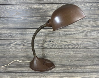 Vintage MCM Gooseneck Table Desk Lamp