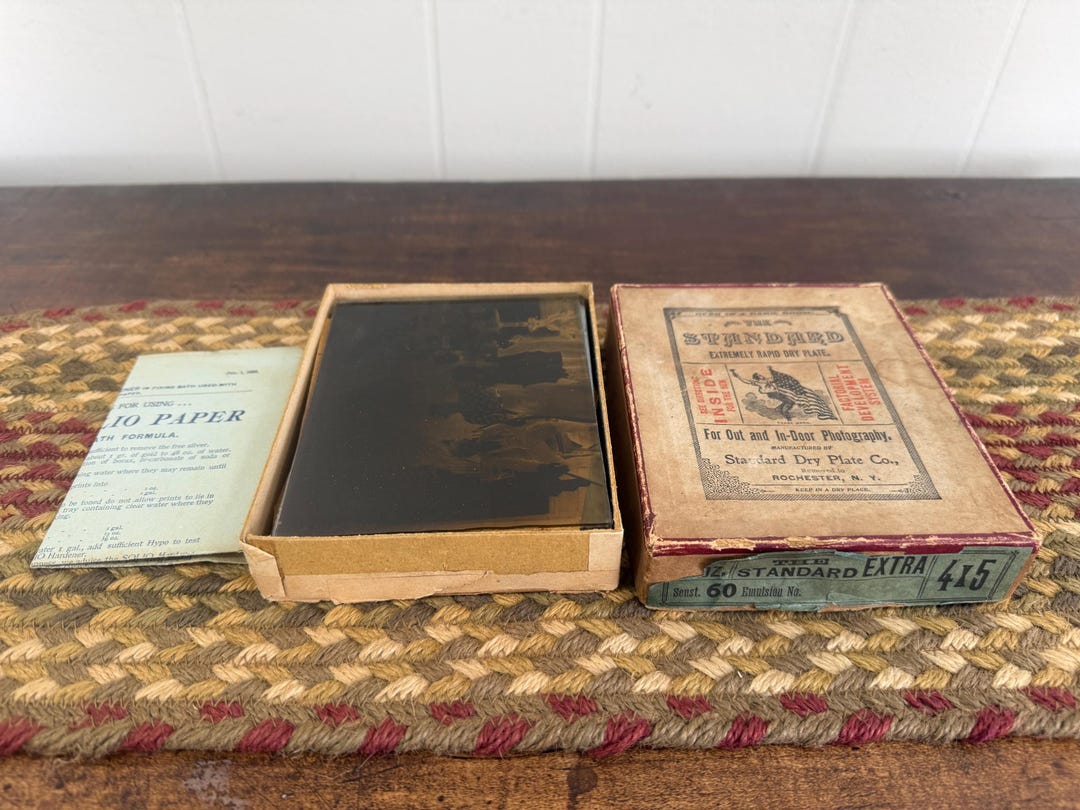 The Standard Dry Plate Glass Negatives C1800's Box of 13 - Etsy