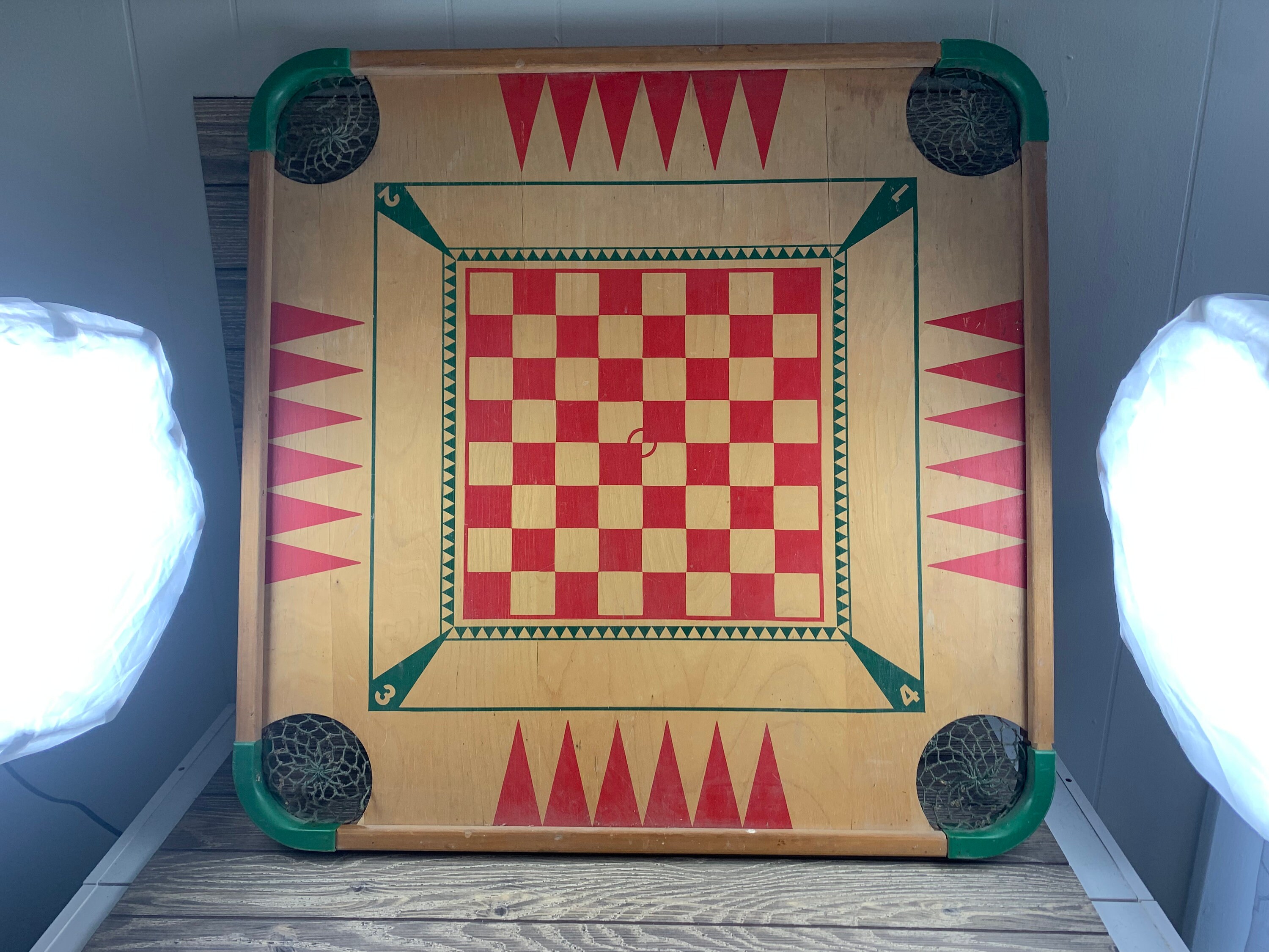 Vintage Carrom Board - Etsy