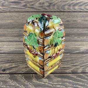 Maruhon Majolica Sugar Shaker Muffineer Made in Japan