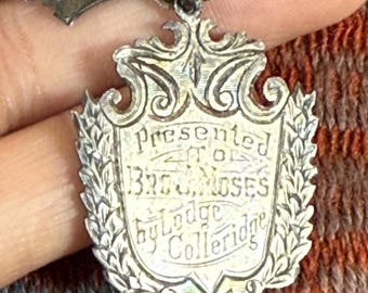 Medalla de plata esterlina conmemorativa de 1918 por haber conseguido el mayor número de miembros.
