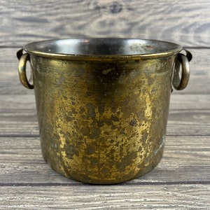 Mini vaso da fiori in ottone da 4 1/4"