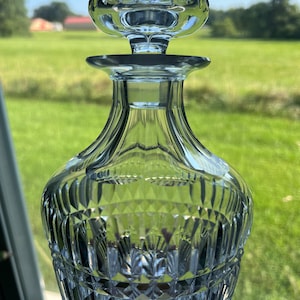 Brierley Plymouth Cut Crystal Brandy Decanter w/Stopper