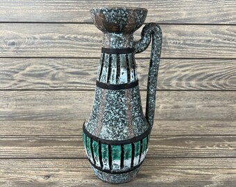MCM Fratelli Fanciullacci Sgraffito Pottery Vase Jug Pitcher Italy