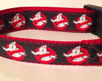 Ghost busters dog collar