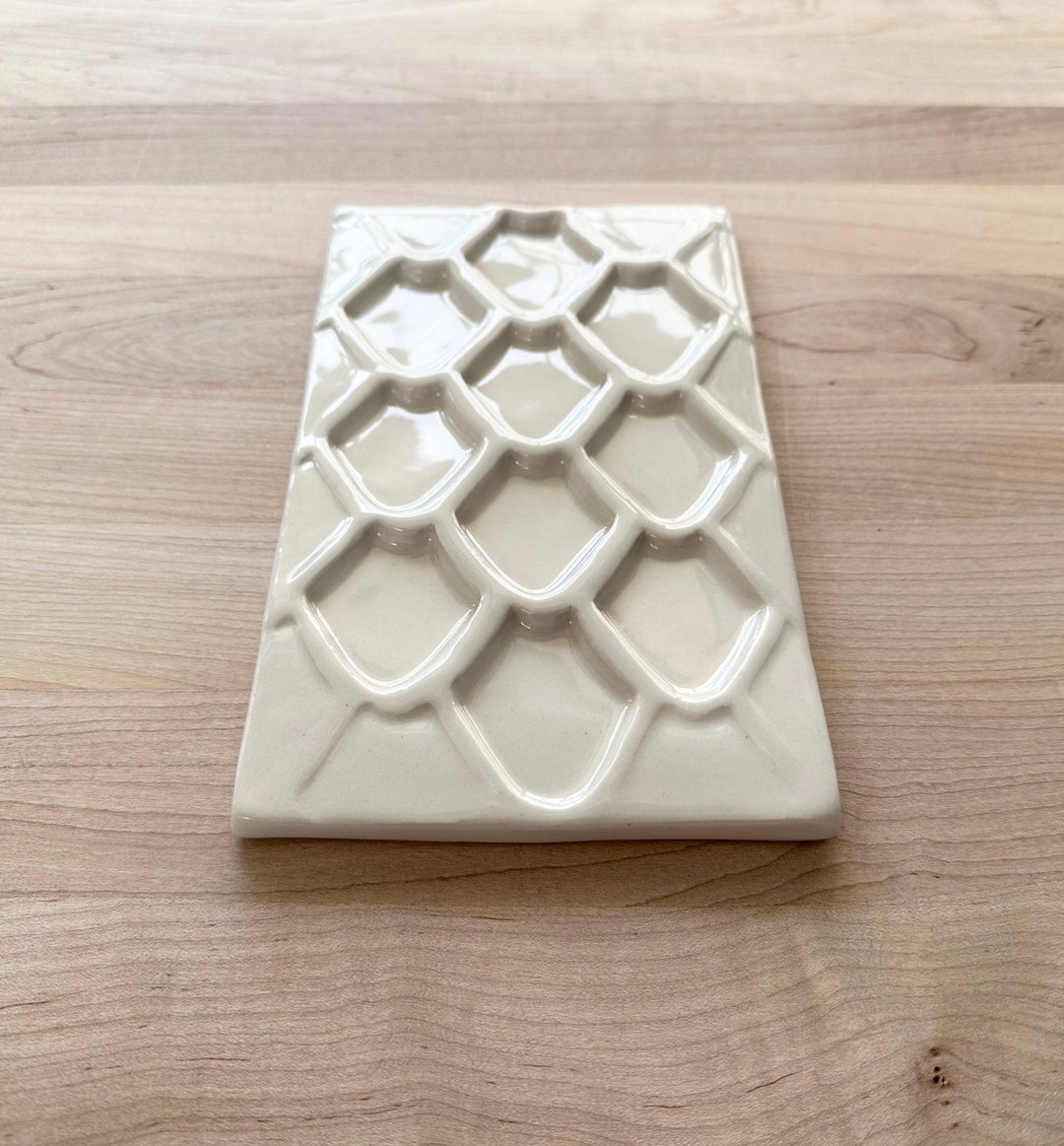 Ceramic Paint Palette / Snakeskin Paint Palette / Ready to Ship