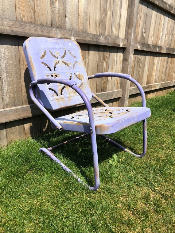 Pair Of Vintage Motel Chair Rockers Etsy