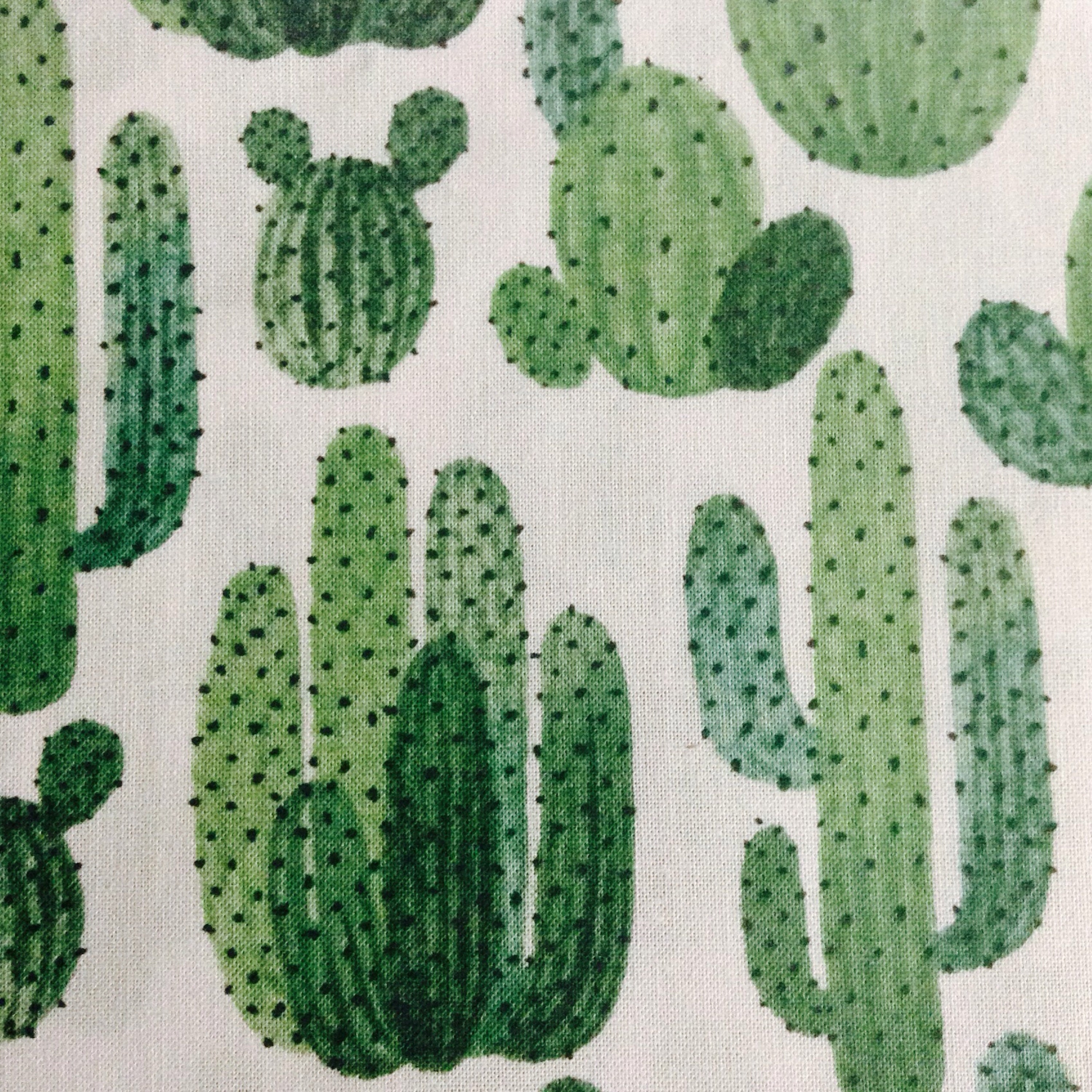  Cotton Fabric Cactus Fabric by The Yard 110cm Wide SY