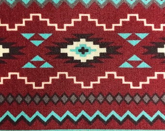 Fabric By The Half Yard - Southwest Stripe, Aztec Design, Aztec Fabric, Southwestern Fabric