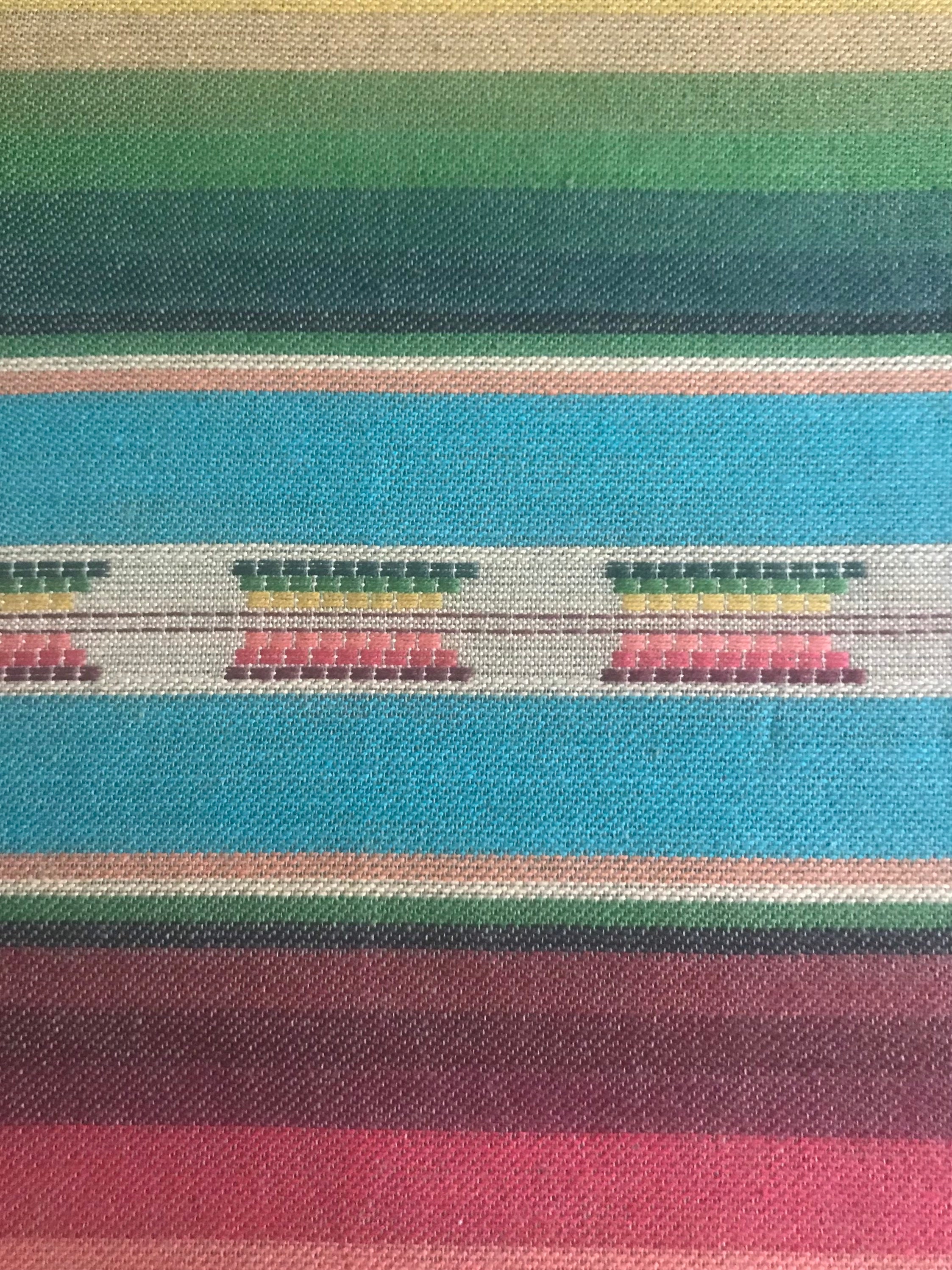 One Half Yard of Fabric - Serape Homespun Fabric
