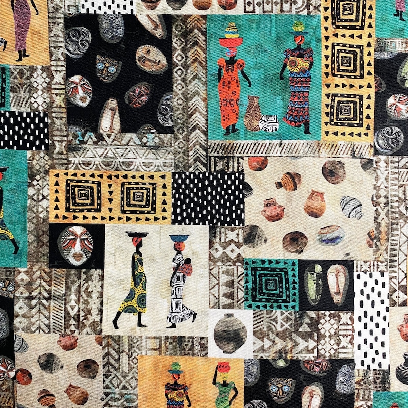 African Fabric - Etsy