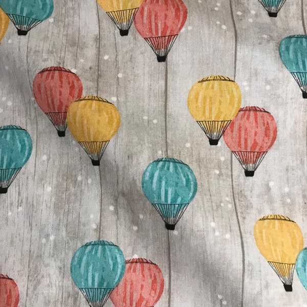 Hot Air Balloon Fabric Fabric Etsy