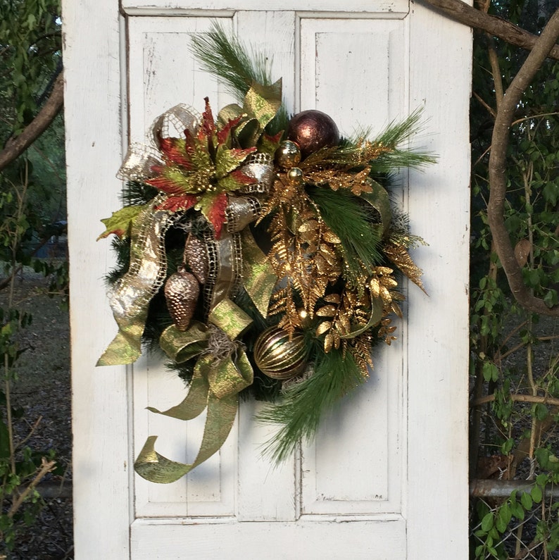 Christmas Wreath for Front Door Christmas Wreath Christmas Etsy
