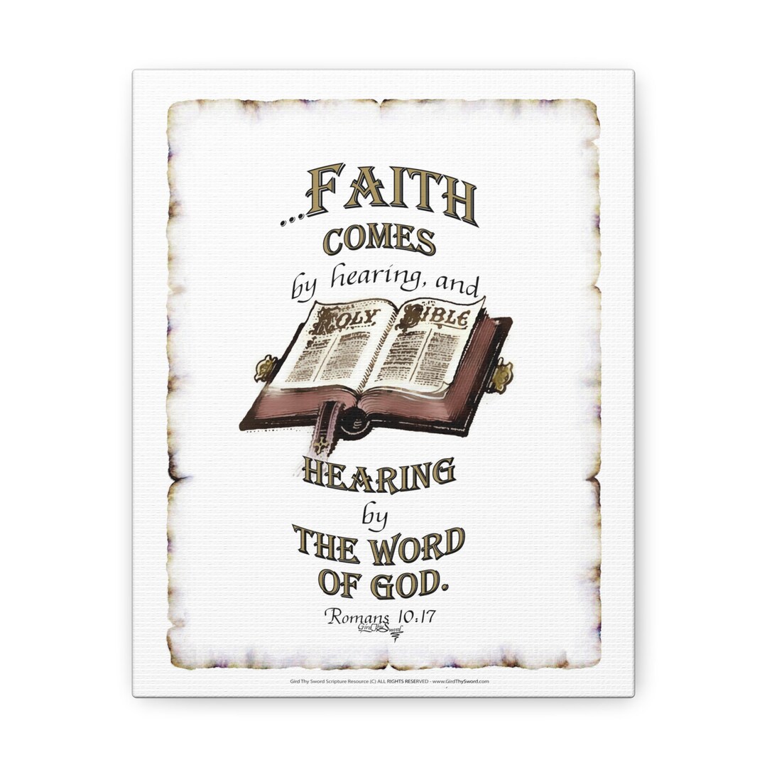 Faith Comes From Hearing The Word Tote Bag Faith Comes From Hearing The Word Tote Bag
