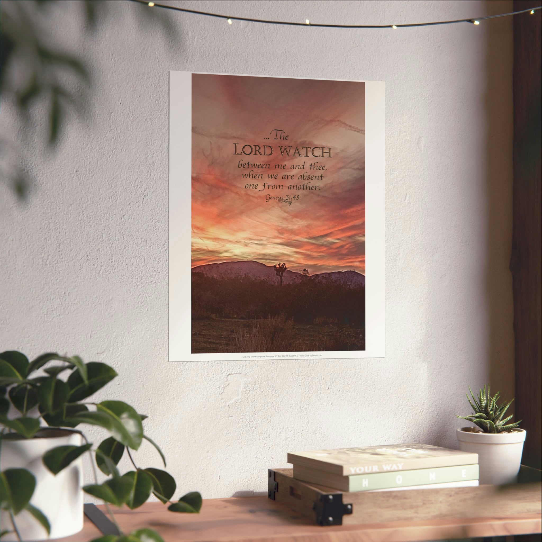 Scriptures With Watchmen Genesis 31:49 the Lord Watch Between Us 16
