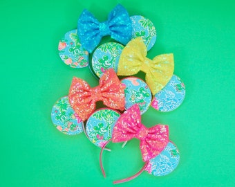 LP Sequin Bow Ears