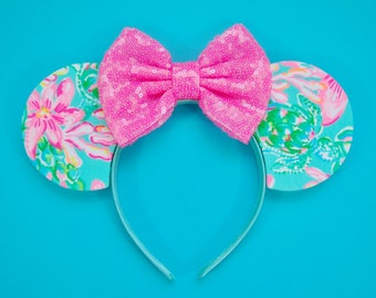 LP Sequin Bow Ears