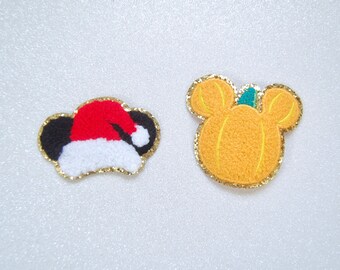 Holiday Character Adhesive Sticker Patches