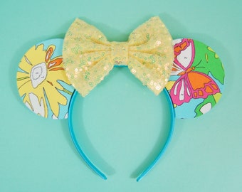 LP Sequin Bow Ears