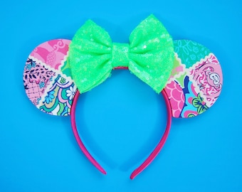 LP Sequin Bow Ears