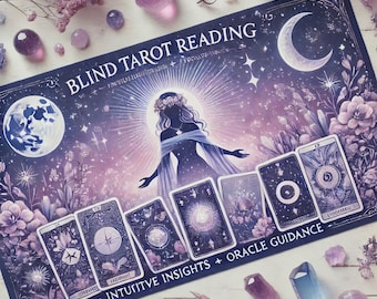 Lectura de Tarot a Ciegas: Lectura Intuitiva y Mística en PDF + Guía Oracular