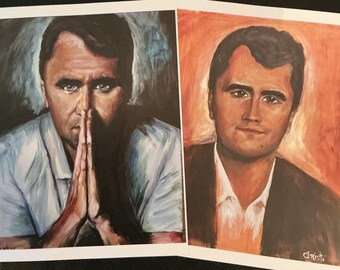 Charlie Kirk Art Prints, Signed Political Artwork (8.5x11)