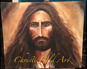 Jesus Christ Lord and Savior, Original Painting