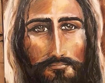 Jesus Christ Lord and Savior, Original Painting