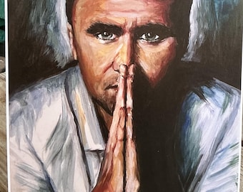 Charlie Kirk , Turning Point, MAGA ,Print from my Original Painting
